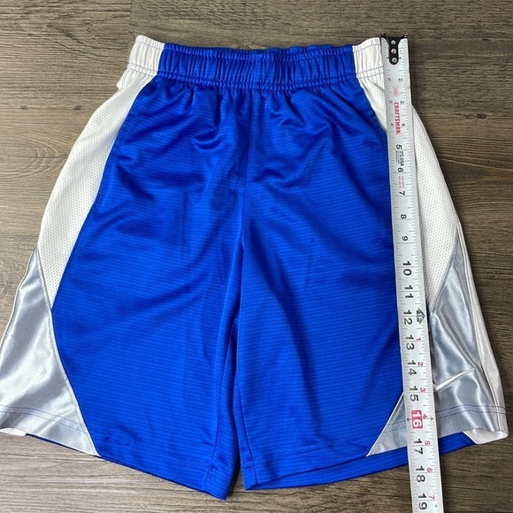 Nike Men’s Blue White Athletic Basketball Shorts, size small - Picture 5 of 9